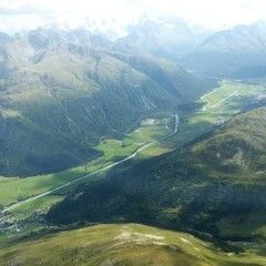 Flugwegposition um 13:50:47: Aufgenommen in der Nähe von Hinterrhein, Schweiz in 2742 Meter